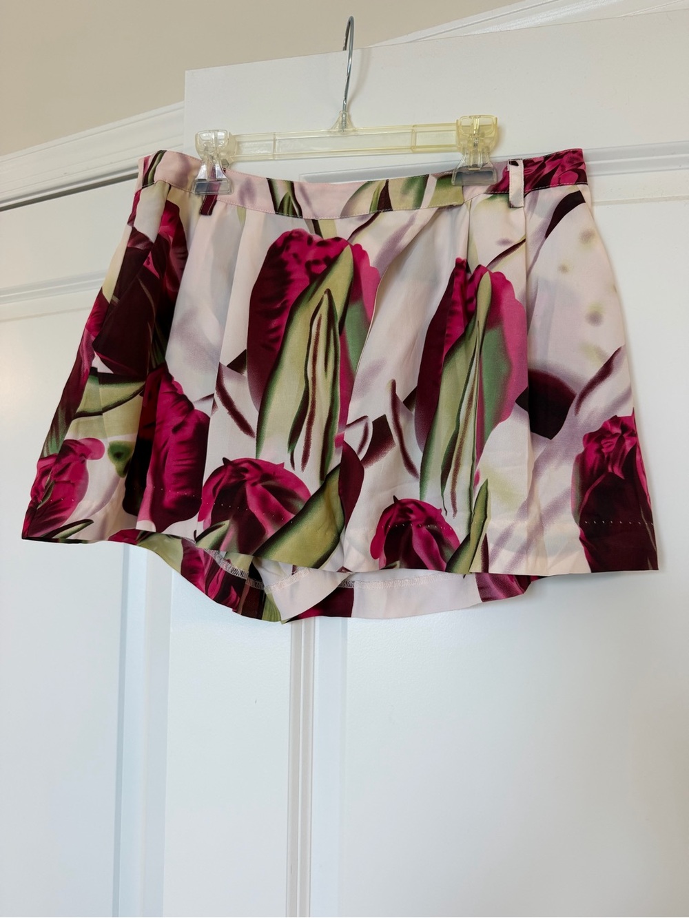 H&M Pink Floral Skirt